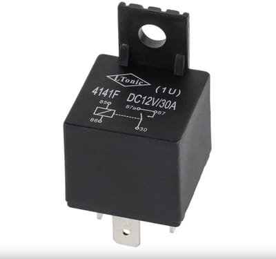 Automotive relais 30A – 12V – universeel