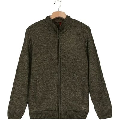 Baileys Vest Fullzip Inside Body Lining Sherpa Donker Groen / male