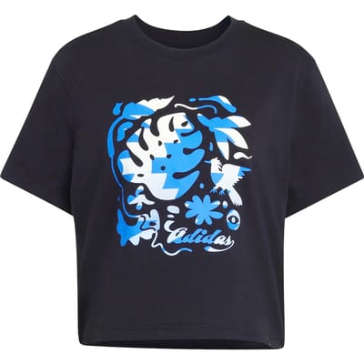 Adidas House Of Tiro Community Graphic T-shirt Met Korte Mouwen Zwart M Vrouw