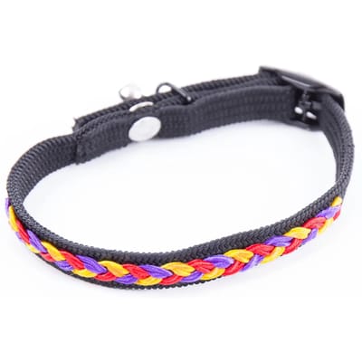 Gevlochten nylon halsband voor katten Martin Sellier