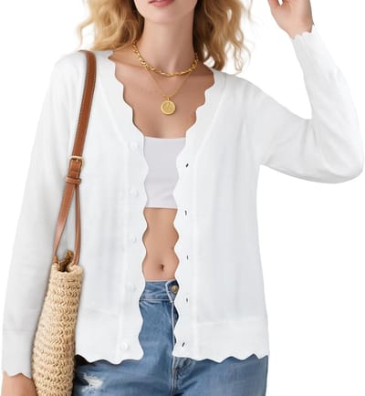 Elegante Lange Mouwen V-hals Gebreide Cardigan voor Dames - Casual Mode, Comfortabele Sweater, Perfect voor Elke Gelegenheid