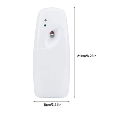 Dailygoods- Aerosolspuit Automatisch - Geurdiffuser - Dispenser - Hoogwaardig ABS - Instelbare Intervaltijd - Comfortabele Omgeving - Geurdispenser