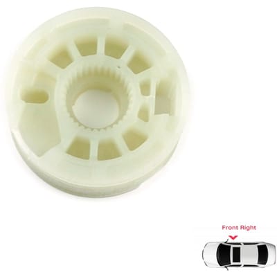 BWR5223 Roue Dentée Engrenage Rouleau Bobine Poulie de Réparation de Lève-vitre Électrique Porte Avant Droite pour Hyundai Elantra MK4 HD Sonata MK5 NF 2005-2008 Tucson 3 TL