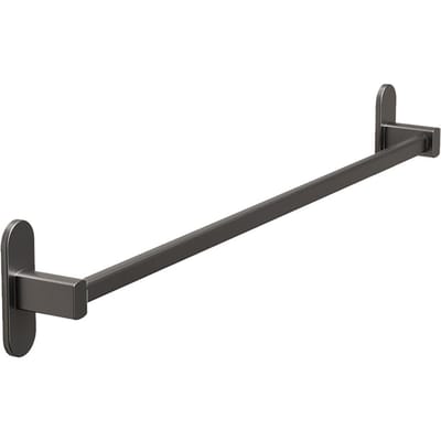 Wandgemonteerde Pantoffelhouder Aluminium Badkamer Wandhangend Pantoffelrek Schoenen Organizer met Large gray