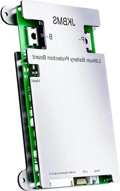 Smart Batterij Management - Energie Systeem - Batterij Bescherming - Actieve Balancering - 4S-8S 100A - Zwart