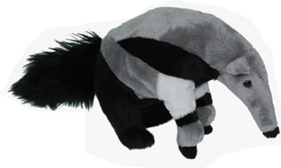 Cornelissen pluche miereneter knuffel - 23 cm - dieren knuffels - met pruizige staart