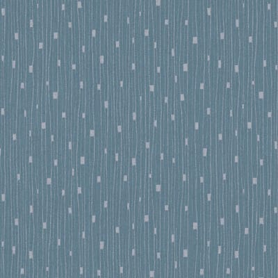 Strepen behang Profhome 388222-GU vliesbehang hardvinyl warmdruk in reliëf licht gestructureerd design subtiel glinsterend blauw zilver 5,33 m2
