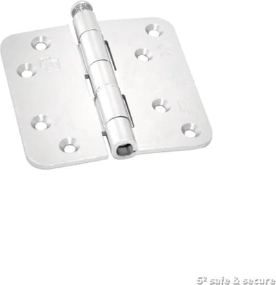 Scharnier - Zilver - Staal - S2 - S2 ongelagerd 6511 rechte hoek 76x76mm staal silverlook