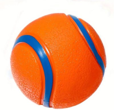 Livano Honden Speelgoed - Hond - Speelgoed - Dog Toy - Bal - Oranje - 5cm