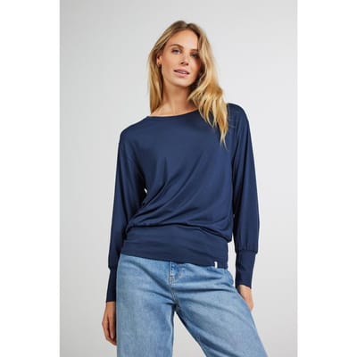 DIDI Dames LS tee Gioia Dark blue maat 36