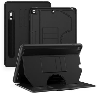Solidenz Magnetische hoes geschikt voor iPad 9 2021 / iPad 8 2020 / iPad 7 2019 - 10.2 inch - Zwart