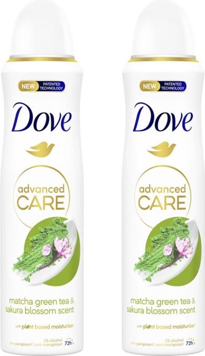 Dove Deo Spray - Matcha & Sakura Awakening 2 x 150 ml