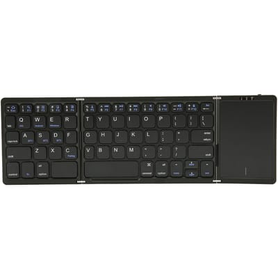 Opvouwbaar Toetsenbord B089T 3 Gevouwen Touchpad Functie 64 Toetsen Draagbaar Type C Opladen Magnetisch
