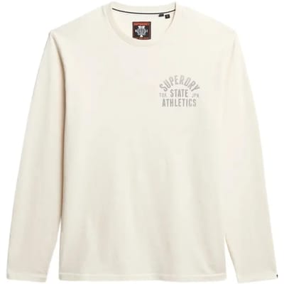 Superdry - Athletic Essentials Longsleeve Top - Heren - Tops