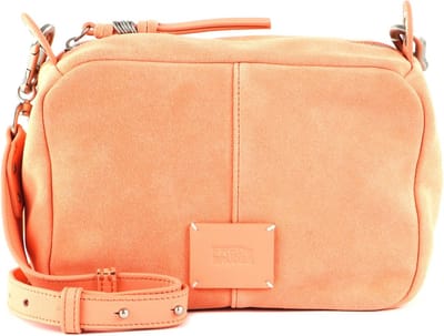 FREDsBRUDER Leren Schoudertas Lucin Box Crossbody Melon Oranje