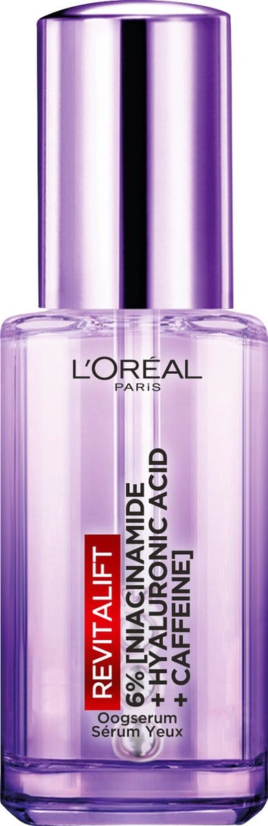 L'Oréal Paris Revitalift - Filler Hylaluronzuur oogserum - met Hyaluronzuur & Cafeïne - Verminder Donkere Kringen & Rimpels - 20ml