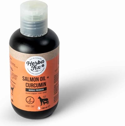 Herbafix - Zalmolie met kurkuma 150 ml