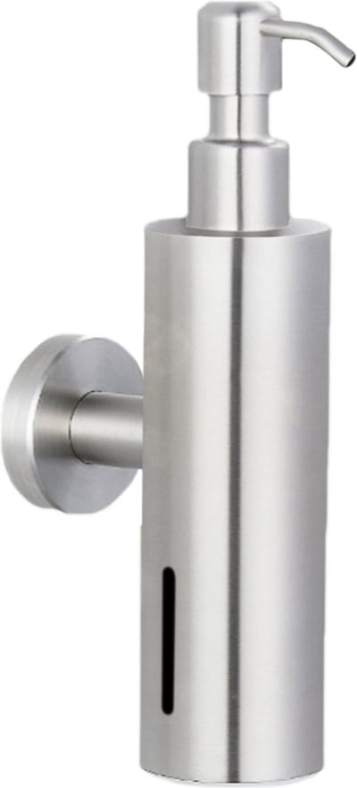 VDN Stainless Zeeppompje - Zeepdispenser wandmontage - Zilver - Hangend - RVS