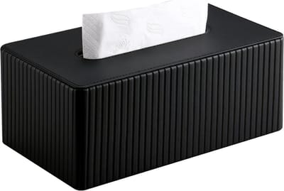 PU-leer tissuebox voor woonkamer, badkamer en kantoor