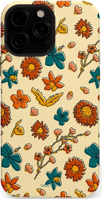 Casetastic Hoesje Geschikt voor Apple iPhone 13 Pro Max Magsafe - Stijlvolle Beschermende Duo-layer Case - Boranisch veld