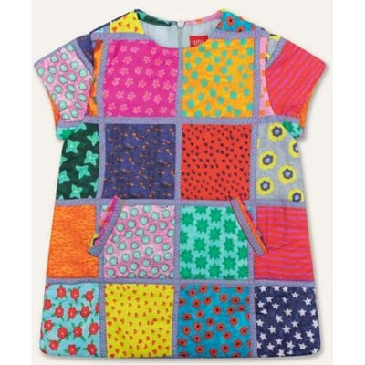 Oilily Delvis Jurk- maat92/2T Blauw indigo