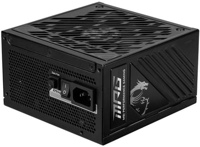 MSI MPG A850GS PCIE5 power supply unit 850 W 24-pin ATX ATX Zwart