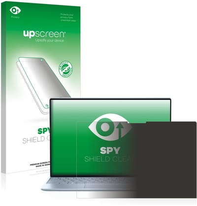 upscreen - privacy screenprotector voor Dell XPS 13 9315 Touch - Folie Beschermfolie Blauwlichtfilter