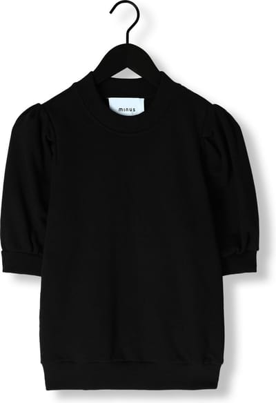 Minus Mika Sweat Truien & vesten Dames - Sweater - Hoodie - Vest- Zwart - Maat XS