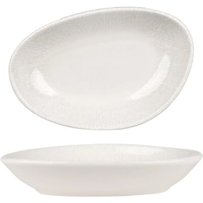 Bonna Serveerschaal - Radix - Porselein - 15x8.5 cm - set van 4
