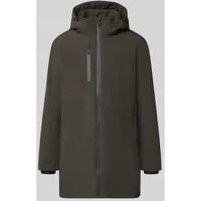 Regular fit parka met logoprint