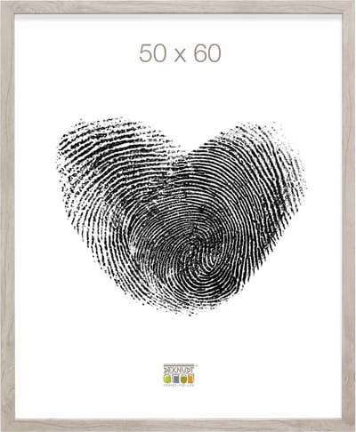 Deknudt Frames fotolijst S45RH1 - naturel - grijs - hout - 50x60 cm