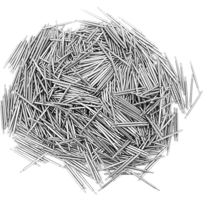 2000 stuks veerstiften horlogeband band schakelpinnen reparatietool roestvrij staal 1.5 dik 20 mm