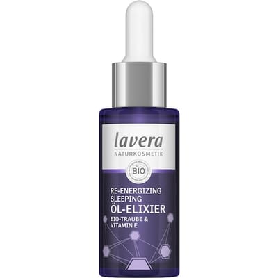 Lavera Nachtverzorging Re-Energising Sleeping Oil Elixir Dagopvang Dames 30 ml
