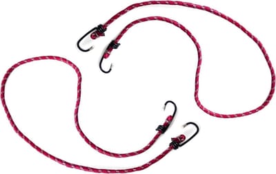Gerimport bagagespin/snelbinders - 2x stuks - 80 cm - fiets/motor/aanhanger