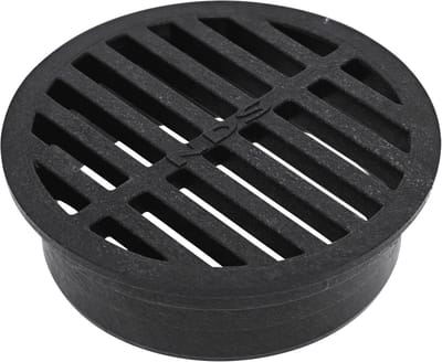 Rond Afvoerrooster 4 Inch - Ideaal voor Drainage van Water en Puin