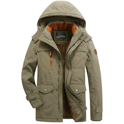 Gewatteerde Heren Medium en Lange Winterkleding, Gevoerde en Verdikte Gewatteerde Jassen voor Middelbare Leeftijd, Papa Gewatteerde Kleding, Winter Herenjassen 6XL
