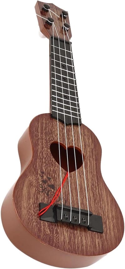 Miniatuur Ukelele Speelgoed - Kinderinstrument Muziek - Vroeg Onderwijs - Speelbare Snaren - 36 cm - Niet gespecificeerd