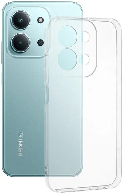 Hoesje geschikt voor Xiaomi Redmi 15C / Xiaomi Poco C85 - Techsuit Clear Silicone Back Cover - Transparant