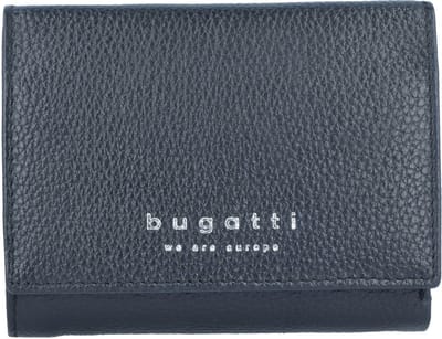 Bugatti Linda Portemonnee Leer 12 cm - Dames - Horizontaal - schwarz
