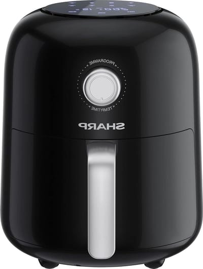 Heteluchtfriteuse - Airfryer - Gezond Frituren - 8 Programma's - 4 Liter - Zwart
