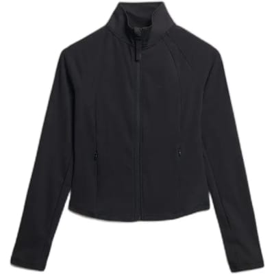 Superdry Studios Aansluitend Trainingsjack Black Grootte: 34