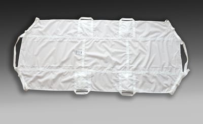 EVATEX® , Evacuatiedoek - Sleepdoek maat 90x 200, Verstelbare hoekbanden
