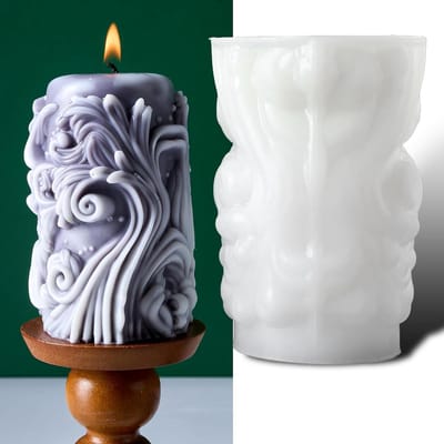 Siliconen mallen voor het maken van kaarsen - Creatieve DIY voor huisdecoratie en bruiloften
