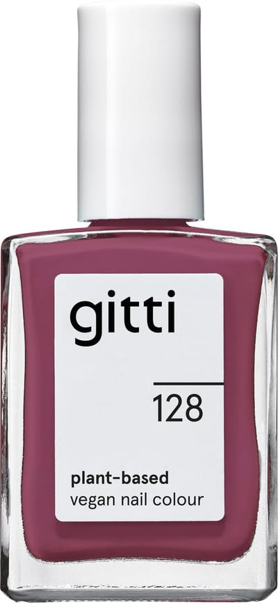 Gitti No. 128 - Mellow Mauve - nagellak - minimaal 82% natuurlijk - 23 vrij - manicure - blijft 7 dagen zitten
