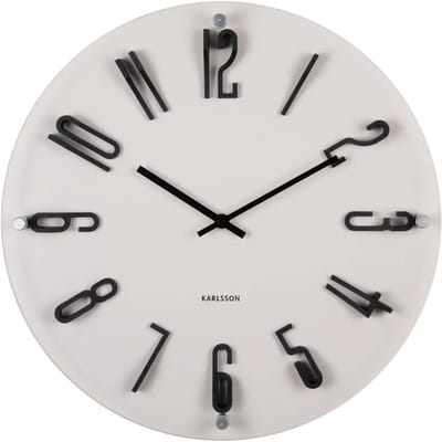 Wandklok Karlsson Esencia Elevated