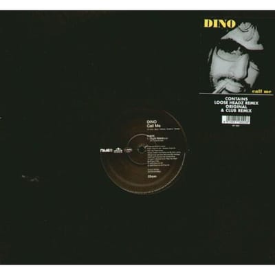 12-inch Plaat DINO LENNY - Call Me NT004 Nu-Tella Record 2003 Italië Dans & Electronica Gebruikt gray