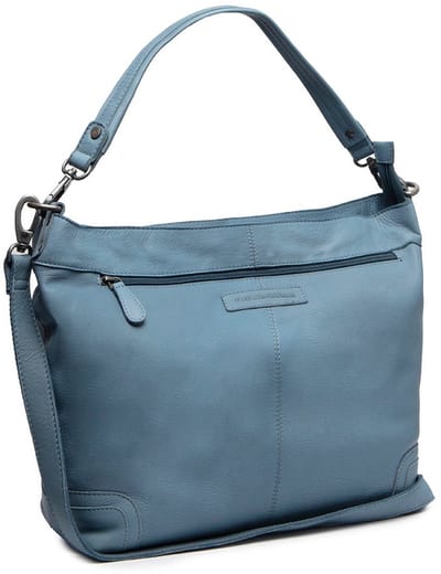 The Chesterfield Brand schoudertas Astero Shoulderbag Skyblue Lichtblauw