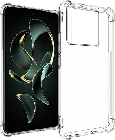Coverup Hoesje - Geschikt voor Xiaomi 13T / 13T Pro Hoesje - Coverup TPU Back Cover met AirBag Corners - Transparant