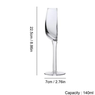 Kristallen Glazen Bekers 140ml Draagbare Half Rode Wijn Bekers Multi-use Vintage Hoge Wijnglazen Langstelig Wijn Champagne Glazen 140ml white