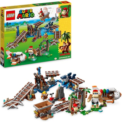 LEGO Super Mario Uitbreidingsset: Diddy Kongs mijnwagenrit - 71425